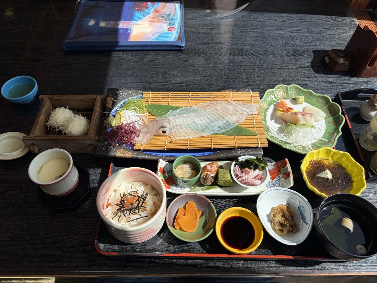 呼子「海舟」いかづくし会席の実食レポ